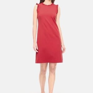 J. Crew Sleeveless Ruffle Dress